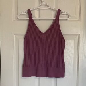 Ricki's Plum Ribbed Camisole